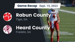 Recap: Rabun County  vs. Heard County  2023