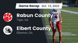 Recap: Rabun County  vs. Elbert County  2023