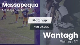 Matchup: Massapequa vs. Wantagh  2017
