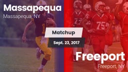 Matchup: Massapequa vs. Freeport  2017