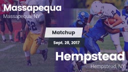 Matchup: Massapequa vs. Hempstead  2017