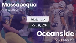 Matchup: Massapequa vs. Oceanside  2018