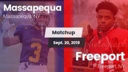 Matchup: Massapequa vs. Freeport  2019