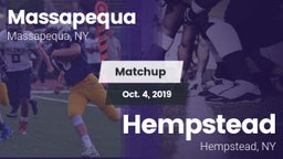 Matchup: Massapequa vs. Hempstead  2019