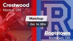 Matchup: Crestwood vs. Rootstown  2016