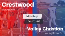 Matchup: Crestwood vs. Valley Christian  2017