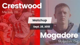 Matchup: Crestwood vs. Mogadore  2018