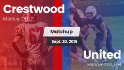 Matchup: Crestwood vs. United  2019