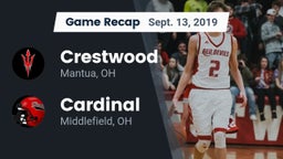 Recap: Crestwood  vs. Cardinal  2019