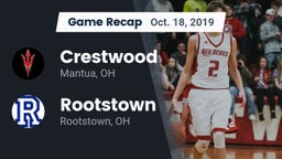 Recap: Crestwood  vs. Rootstown  2019