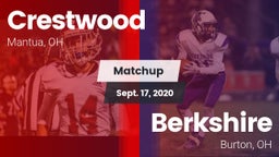Matchup: Crestwood vs. Berkshire  2020