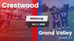 Matchup: Crestwood vs. Grand Valley  2020