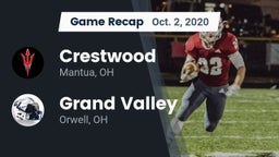 Recap: Crestwood  vs. Grand Valley  2020
