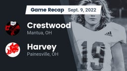 Recap: Crestwood  vs. Harvey  2022