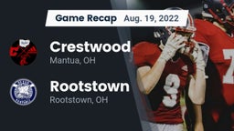 Recap: Crestwood  vs. Rootstown  2022