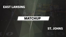 Matchup: East Lansing vs. St. Johns  2015