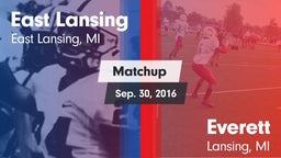 Matchup: East Lansing vs. Everett  2016