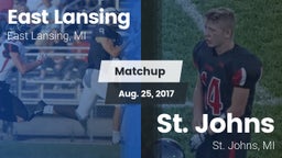 Matchup: East Lansing High vs. St. Johns  2017