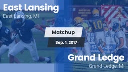 Matchup: East Lansing High vs. Grand Ledge  2017