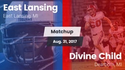 Matchup: East Lansing High vs. Divine Child  2017