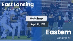 Matchup: East Lansing High vs. Eastern  2017