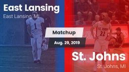 Matchup: East Lansing High vs. St. Johns  2019