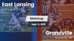 Matchup: East Lansing High vs. Grandville  2019