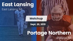 Matchup: East Lansing High vs. Portage Northern  2019