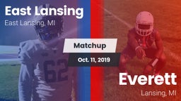 Matchup: East Lansing High vs. Everett  2019