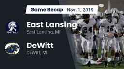Recap: East Lansing  vs. DeWitt  2019