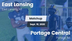 Matchup: East Lansing High vs. Portage Central  2020