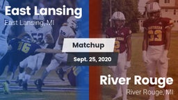 Matchup: East Lansing High vs. River Rouge  2020