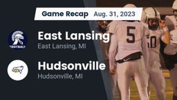 Recap: East Lansing  vs. Hudsonville  2023