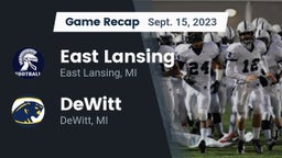 Recap: East Lansing  vs. DeWitt  2023