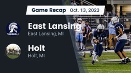 Recap: East Lansing  vs. Holt  2023