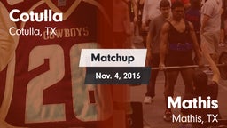 Matchup: Cotulla vs. Mathis  2016