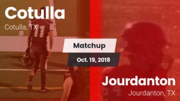 Matchup: Cotulla vs. Jourdanton  2018