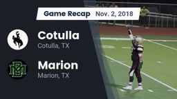 Recap: Cotulla  vs. Marion  2018