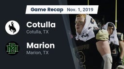 Recap: Cotulla  vs. Marion  2019