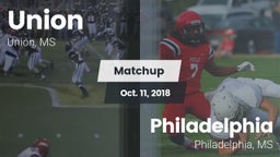 Matchup: Union vs. Philadelphia  2018