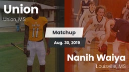 Matchup: Union vs. Nanih Waiya  2019