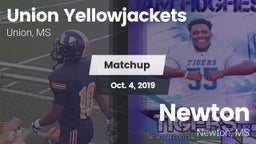 Matchup: Union vs. Newton  2019