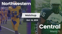 Matchup: Northwestern vs. Central  2016