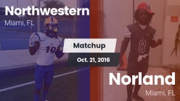 Matchup: Northwestern vs. Norland  2016