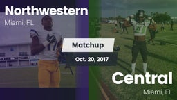 Matchup: Northwestern vs. Central  2017