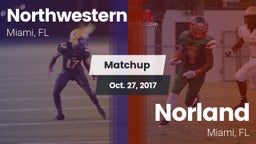 Matchup: Northwestern vs. Norland  2017