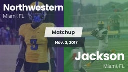 Matchup: Northwestern vs. Jackson  2017