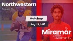 Matchup: Northwestern vs. Miramar  2018
