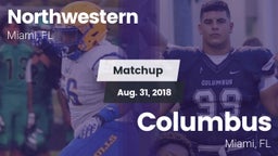 Matchup: Northwestern vs. Columbus  2018