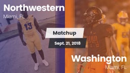 Matchup: Northwestern vs. Washington  2018